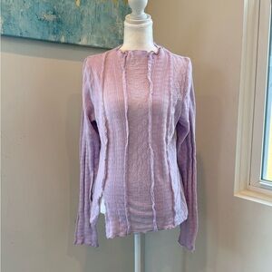 Free People Orchid Dust Long Sleeve Top NWT